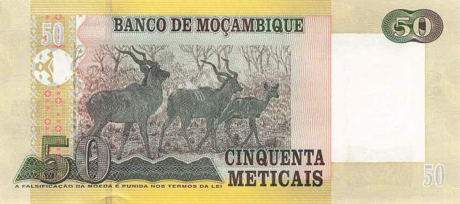 Mosambik p144 50 Meticais 2006